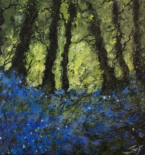 Bluebell Woods - Oil